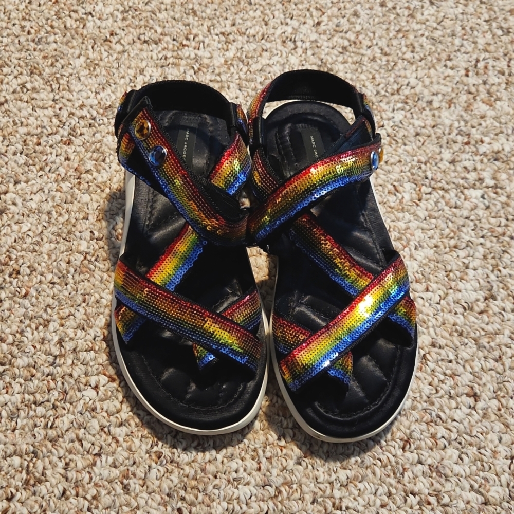 Marc Jacobs Rainbow Sandal (Size 7.5)